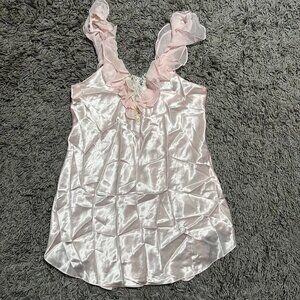 Vintage Circa 2000 Brand Coquette Slip Dress Size XXL